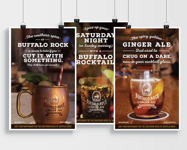 Buffalo Rock Ginger Ale bar posters